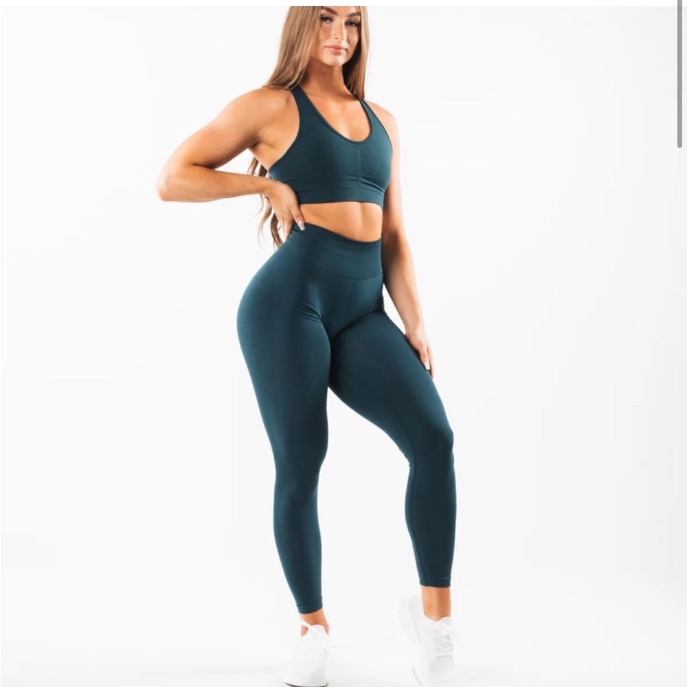 Alphalete legging dark green xs, never worn